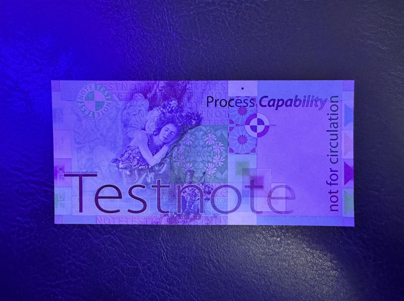 收藏联盟Quantum Auction 第340期拍卖  英国德纳罗DeLaRue 约翰科特兰纪念测试钞 品相全新UNC