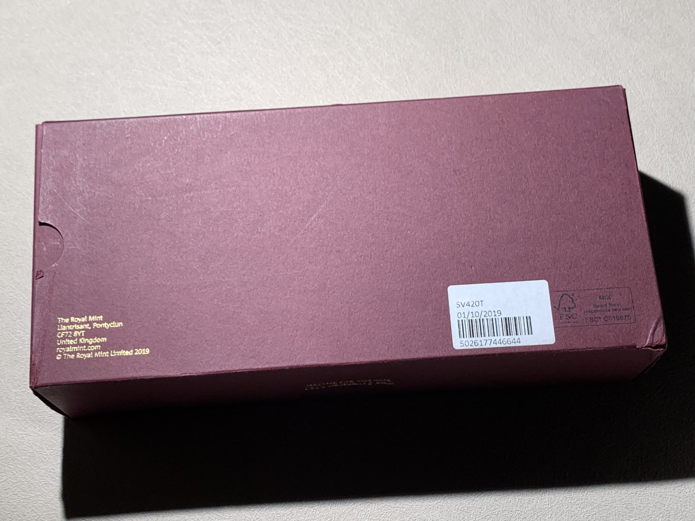 《竞宝斋》第260场-周日，周一，周二 3场连拍 (全场包邮) 4枚一套 NGC PF69-70 2020年英国乔三密印金马剑套装 带木质原盒 限量600套 总重近30克 917金 错过即无