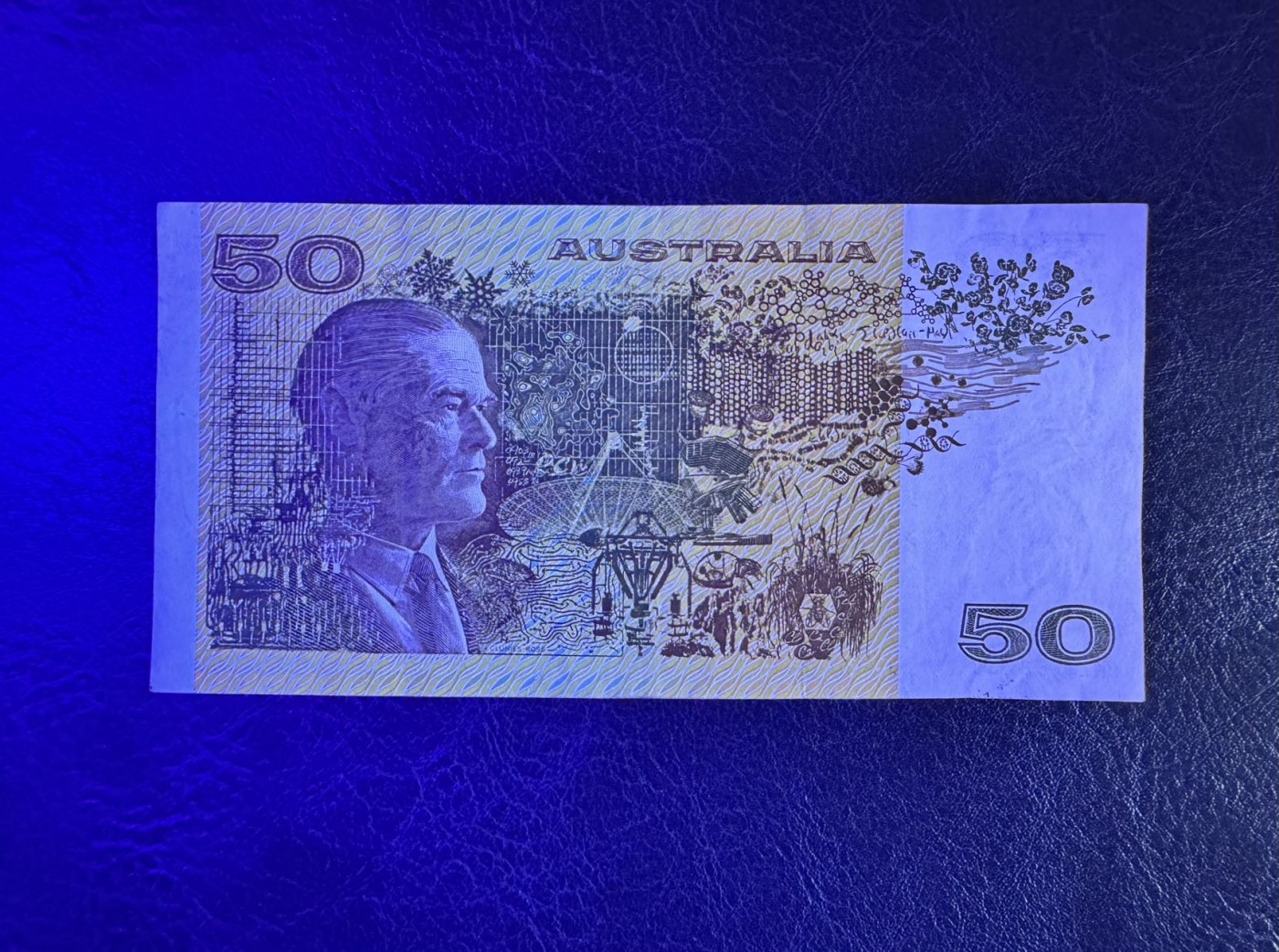 收藏联盟Quantum Auction 第340期拍卖  澳大利亚1973-94年50元 非全新  品相如图 细节如图