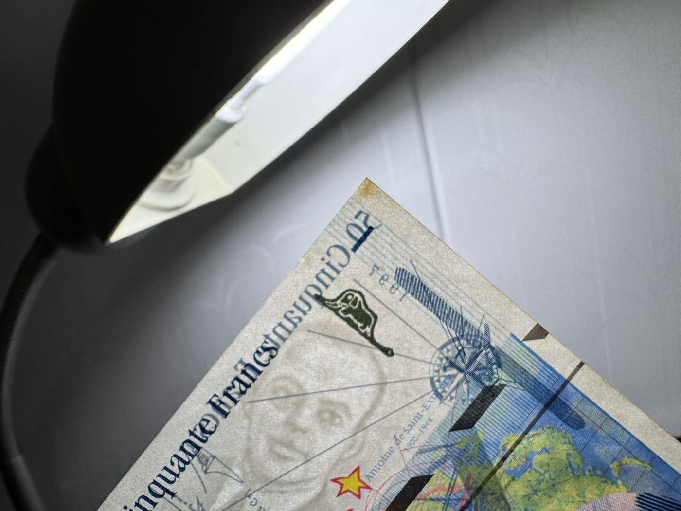 收藏联盟Quantum Auction 第340期拍卖  法国1997年50法郎 品相UNC- 小王子