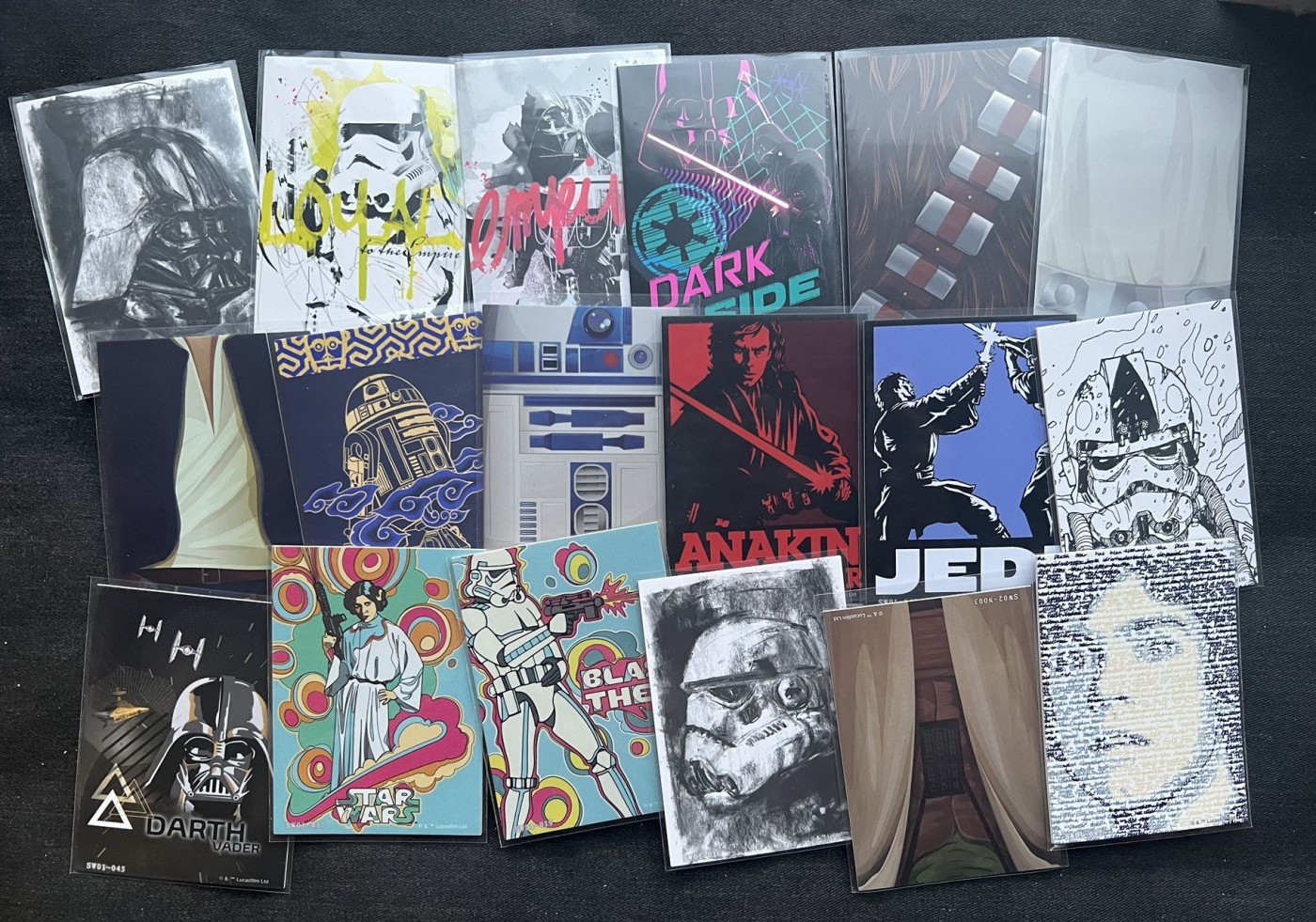 【随心卡拍】收藏卡拍卖【第17期】 集卡社 星战卡 18张 厚卡