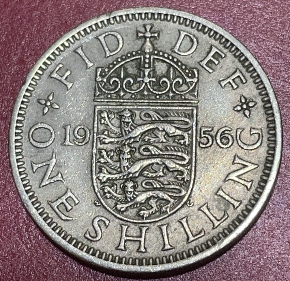 神仙姐姐散币好品专场第三十三期（无佣金满邮自动发出 1956 年英国 1 先令