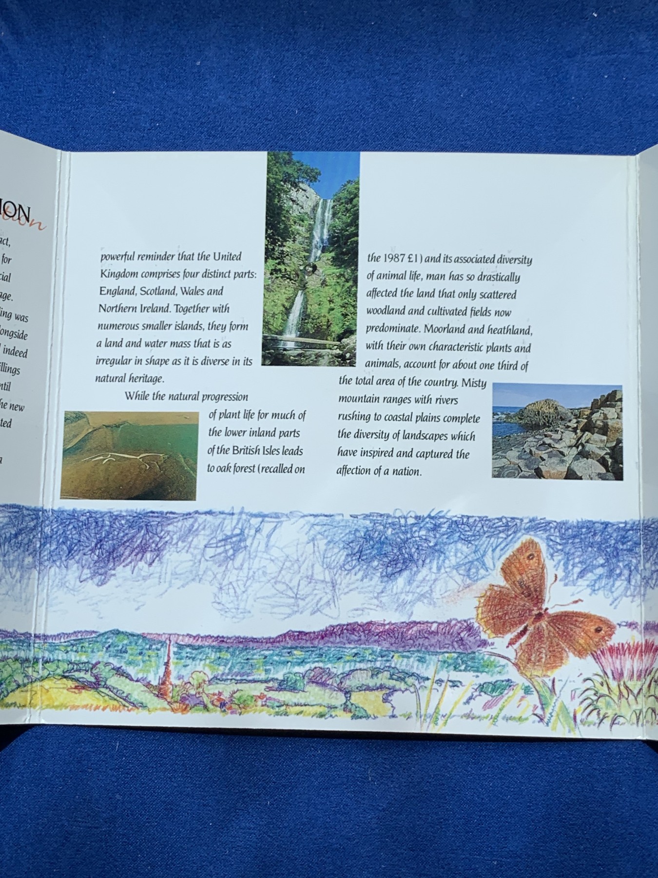 《竞宝斋》第260场-周日，周一，周二 3场连拍 (全场包邮) 英国1989年硬币套装，共7枚