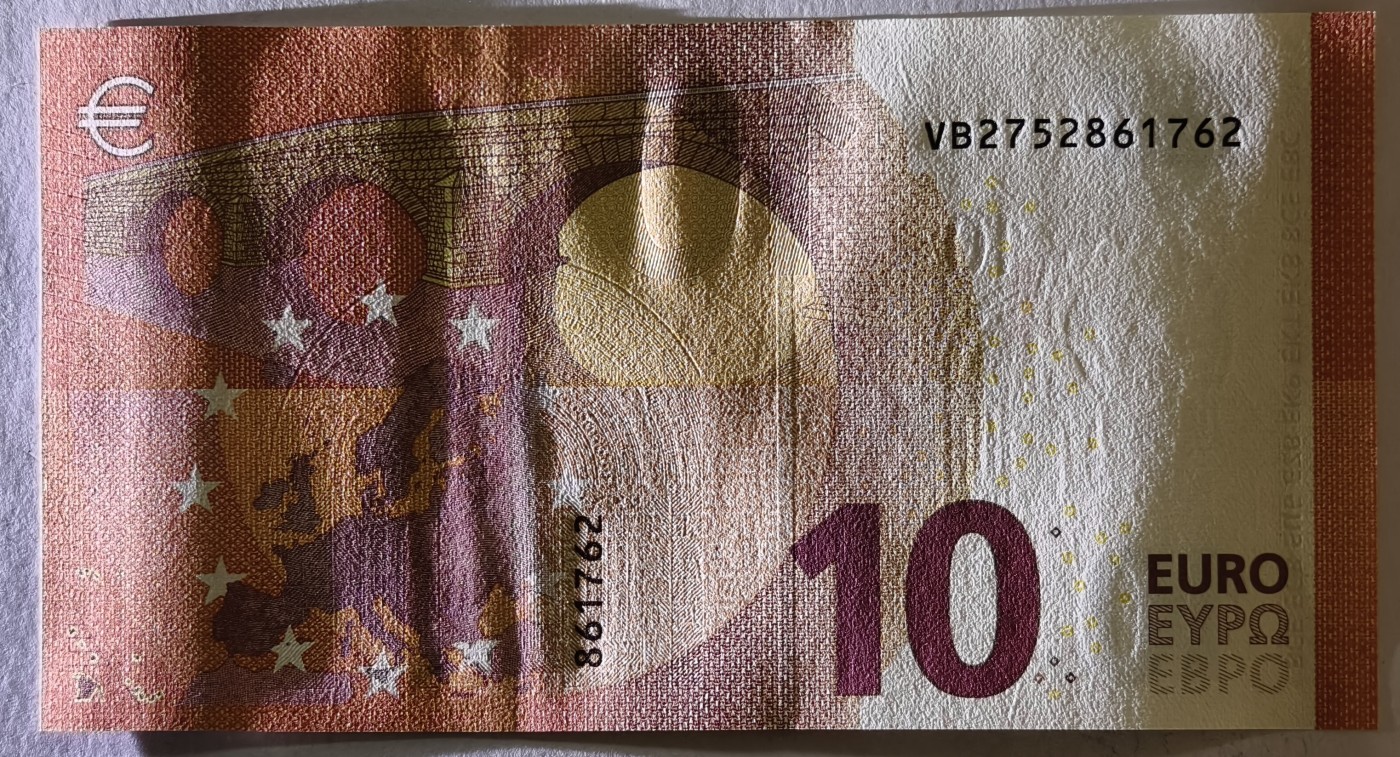 紫瑗钱币——第341期拍卖——纸币场 欧元 西班牙 2014年 圣天使桥 10欧元 UNC