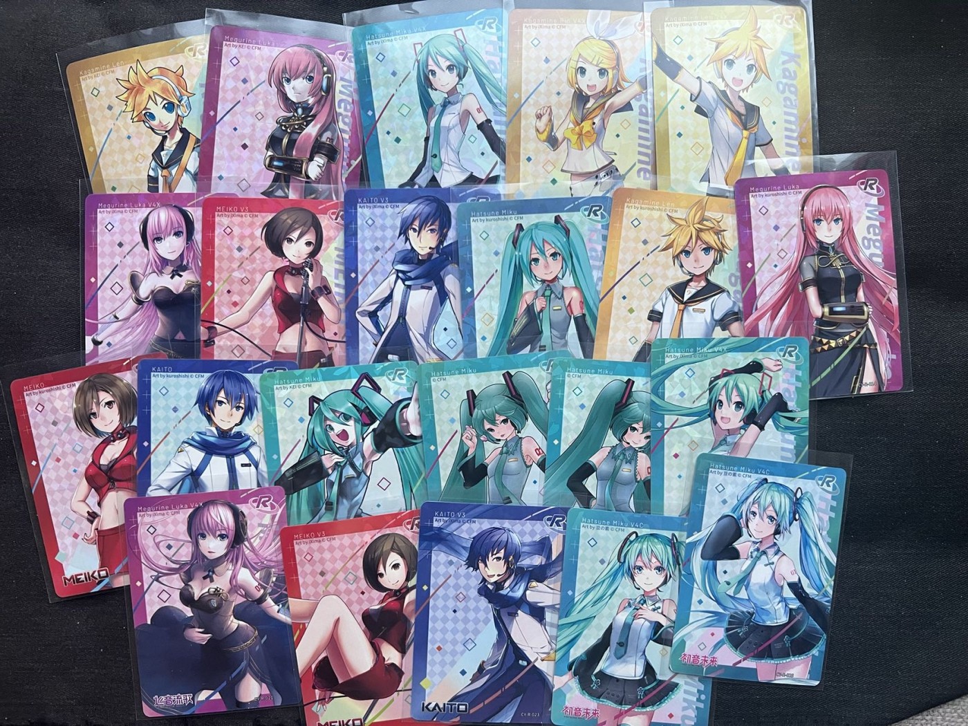 【随心卡拍】收藏卡拍卖【第17期】 卡游 初音 r卡 20张+