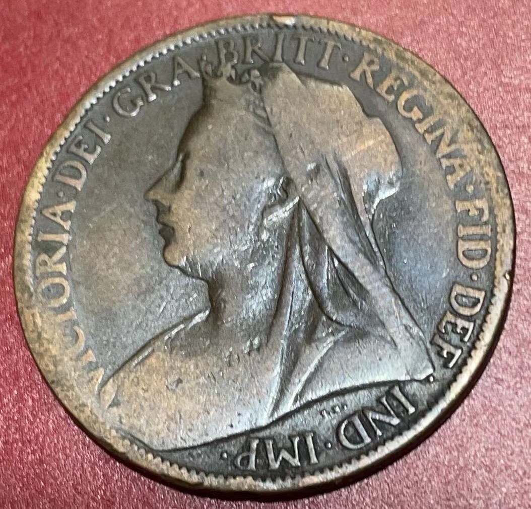 神仙姐姐散币好品专场第三十三期（无佣金满邮自动发出 1901年英国维多利亚女王1便士