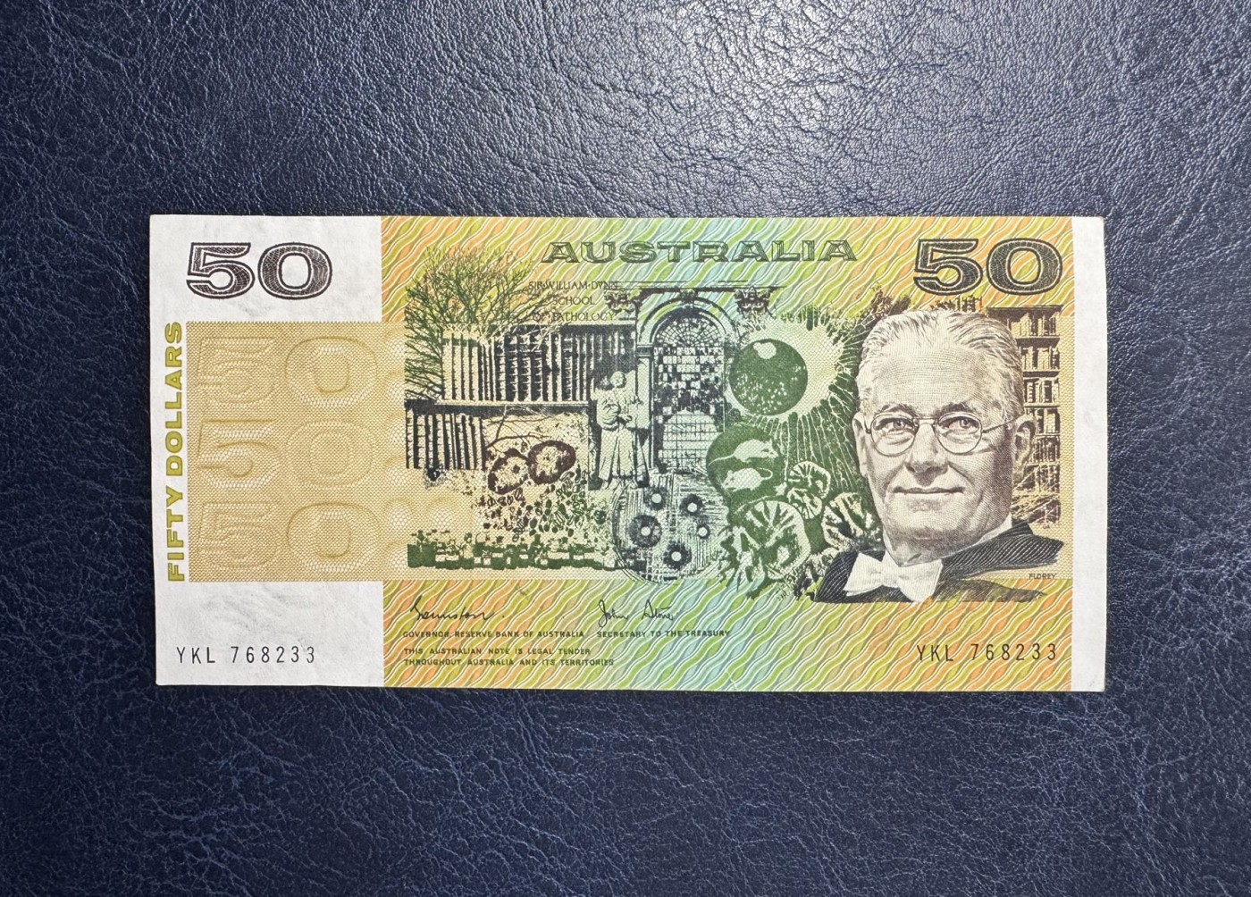 收藏联盟Quantum Auction 第340期拍卖  澳大利亚1973-94年50元 非全新  品相如图 细节如图