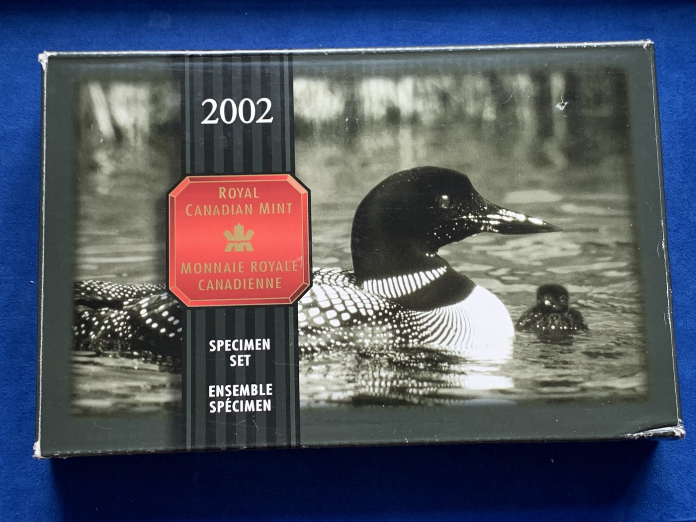 《竞宝斋》第261场-周日，周一，周二 3场连拍 (全场包邮) 加拿大 2002年 Specimen Set 套币 7枚装  精制磨砂工艺 非普通UNC品相