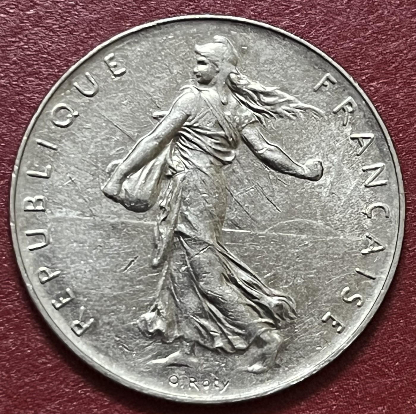 神仙姐姐散币好品专场第三十四期（无佣金满邮自动发出 1976年法国1法郎