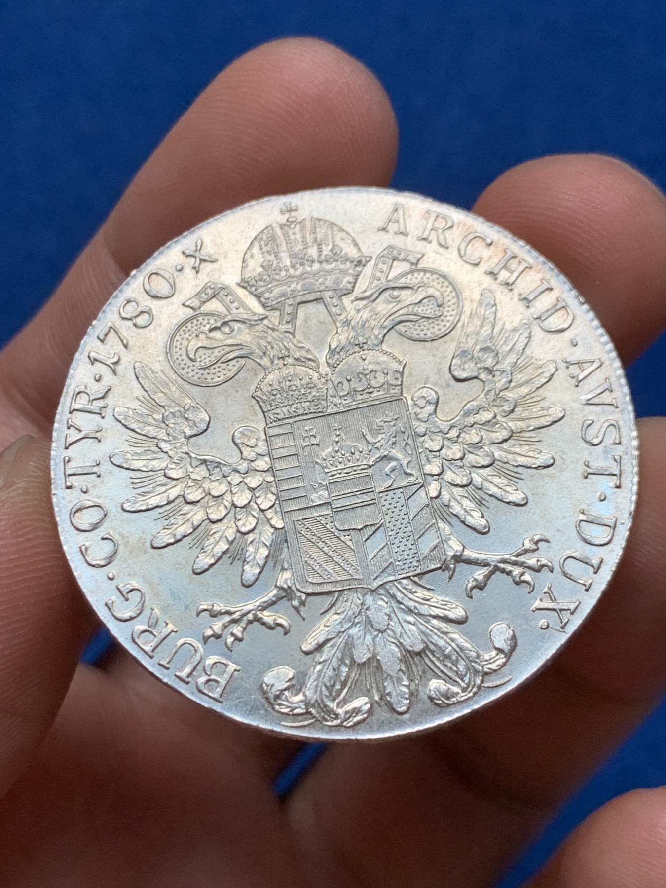 《竞宝斋》第261场-周日，周一，周二 3场连拍 (全场包邮) 奥地利 后铸 玛丽亚特蕾莎泰勒 银币