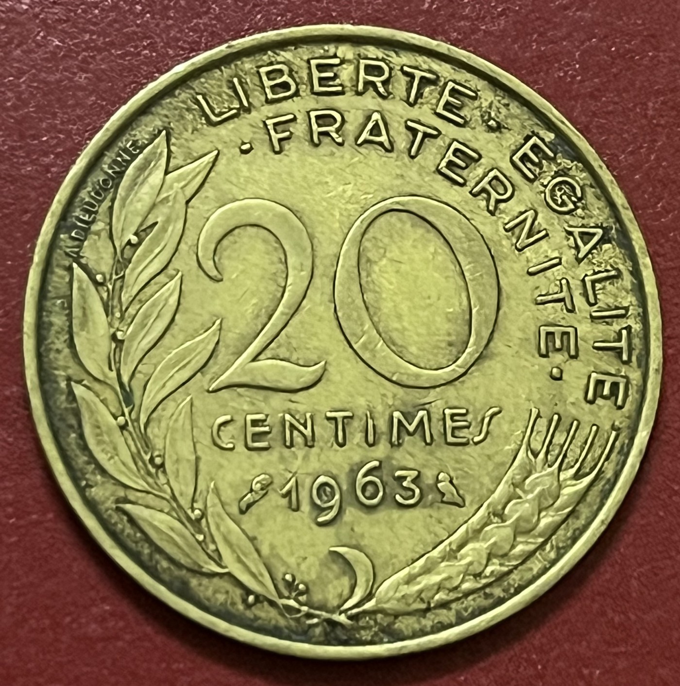 神仙姐姐散币好品专场第三十四期（无佣金满邮自动发出 1963年法国20生丁