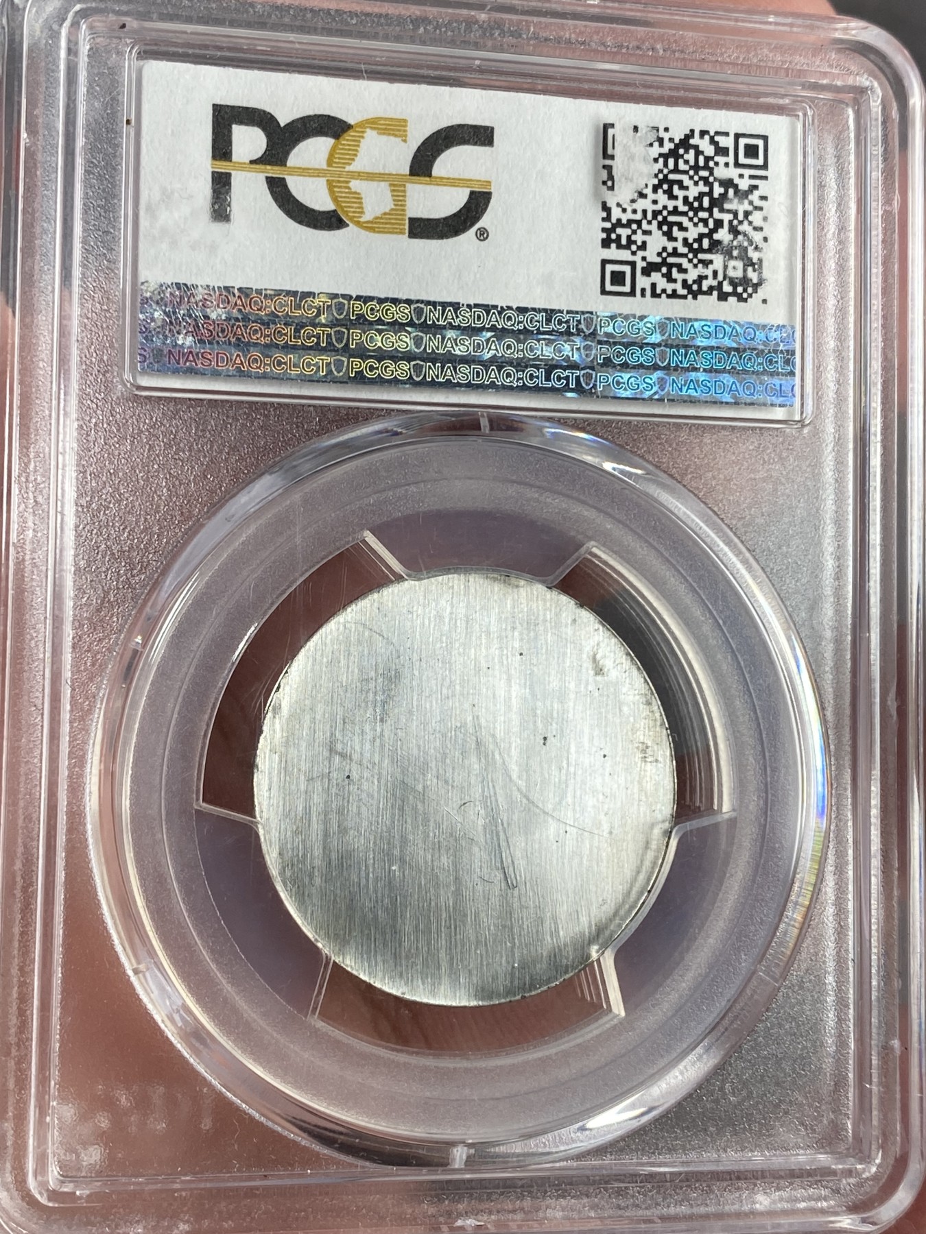 万国钱币拍卖第024期（诸神之战） PCGS PR65DCAM 1876德国2马克单面银样币 介于短翅和长翅之间的一种鹰型，完美镜面喷砂状态，银样罕见，马克进阶玩家不容错过的一枚。