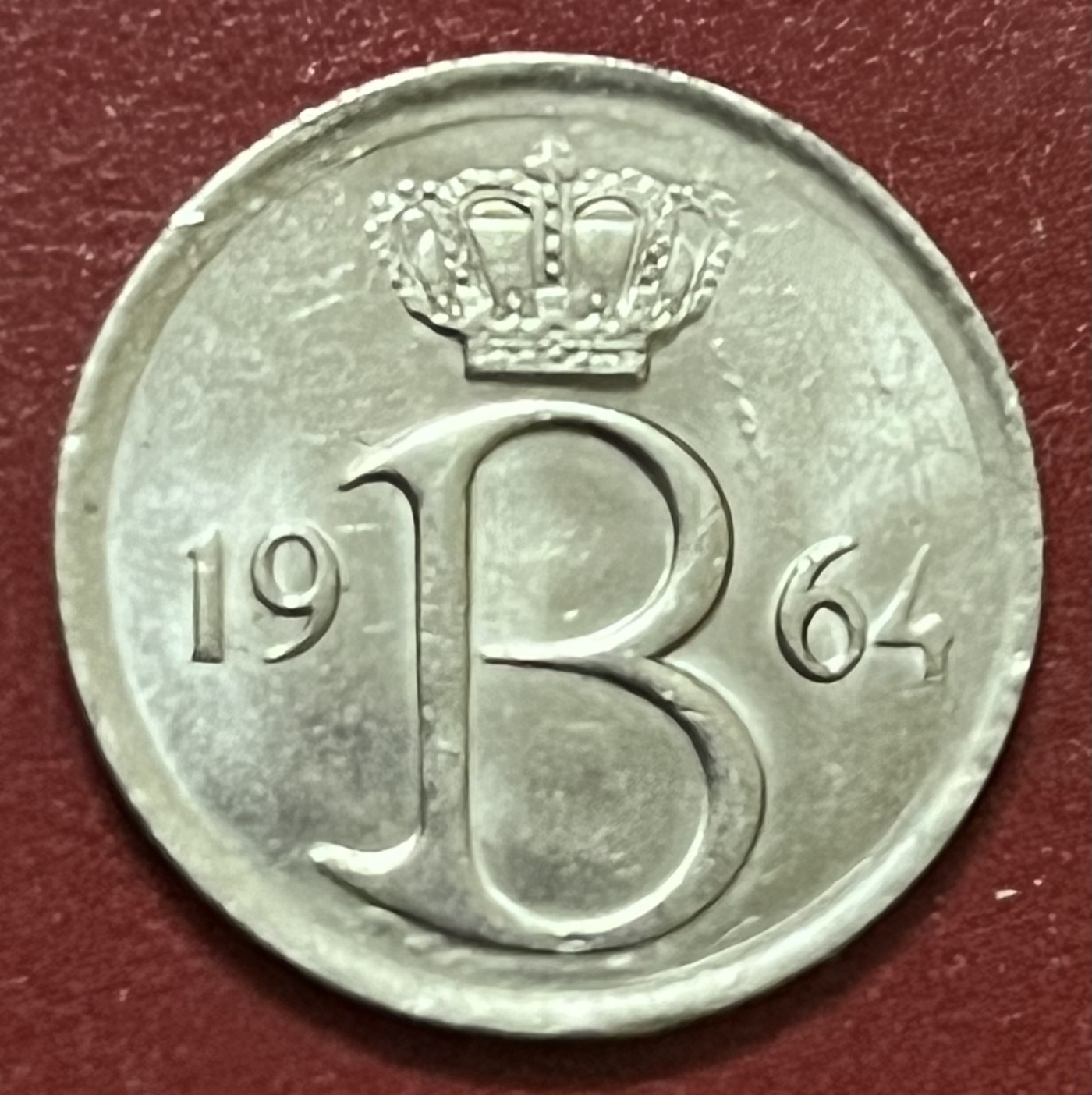 神仙姐姐散币好品专场第三十四期（无佣金满邮自动发出 1964年比利时25分