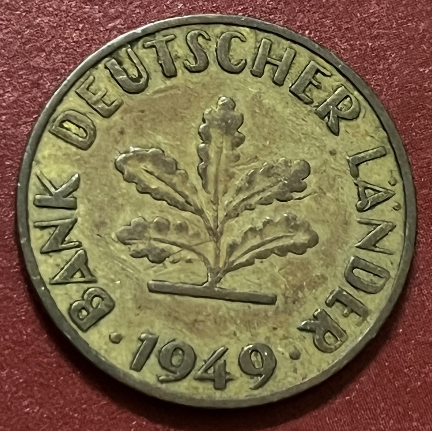 神仙姐姐散币好品专场第三十四期（无佣金满邮自动发出 1949年德国10芬尼