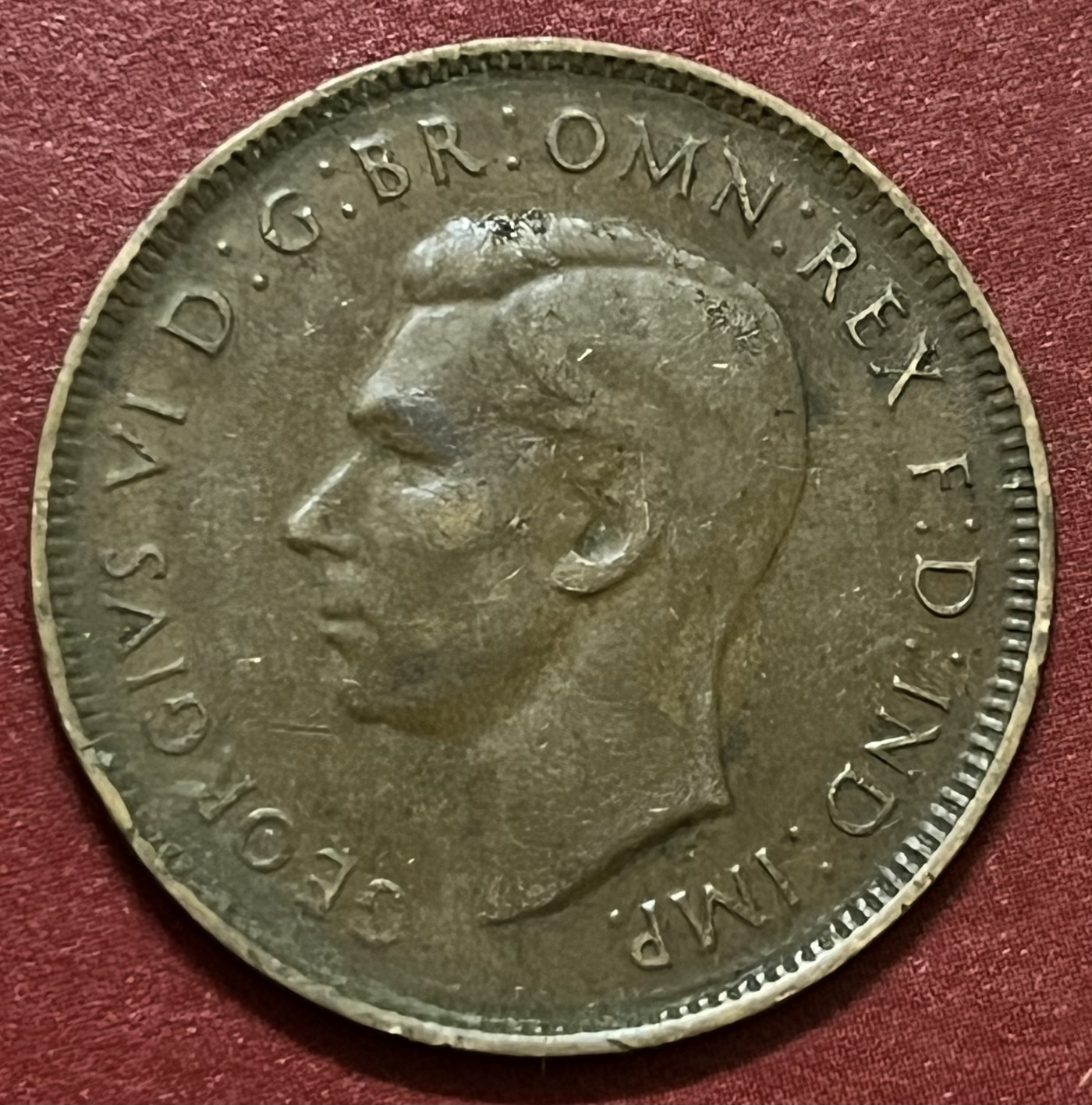 神仙姐姐散币好品专场第三十四期（无佣金满邮自动发出 1948年澳大利亚半便士