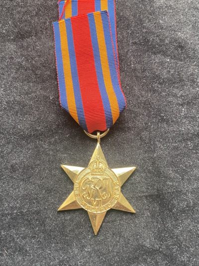 盛世勋华——号角文化勋章邮票专场拍卖第177期 - 英国二战太平洋之星 极少见品种 绶带为缅甸之星