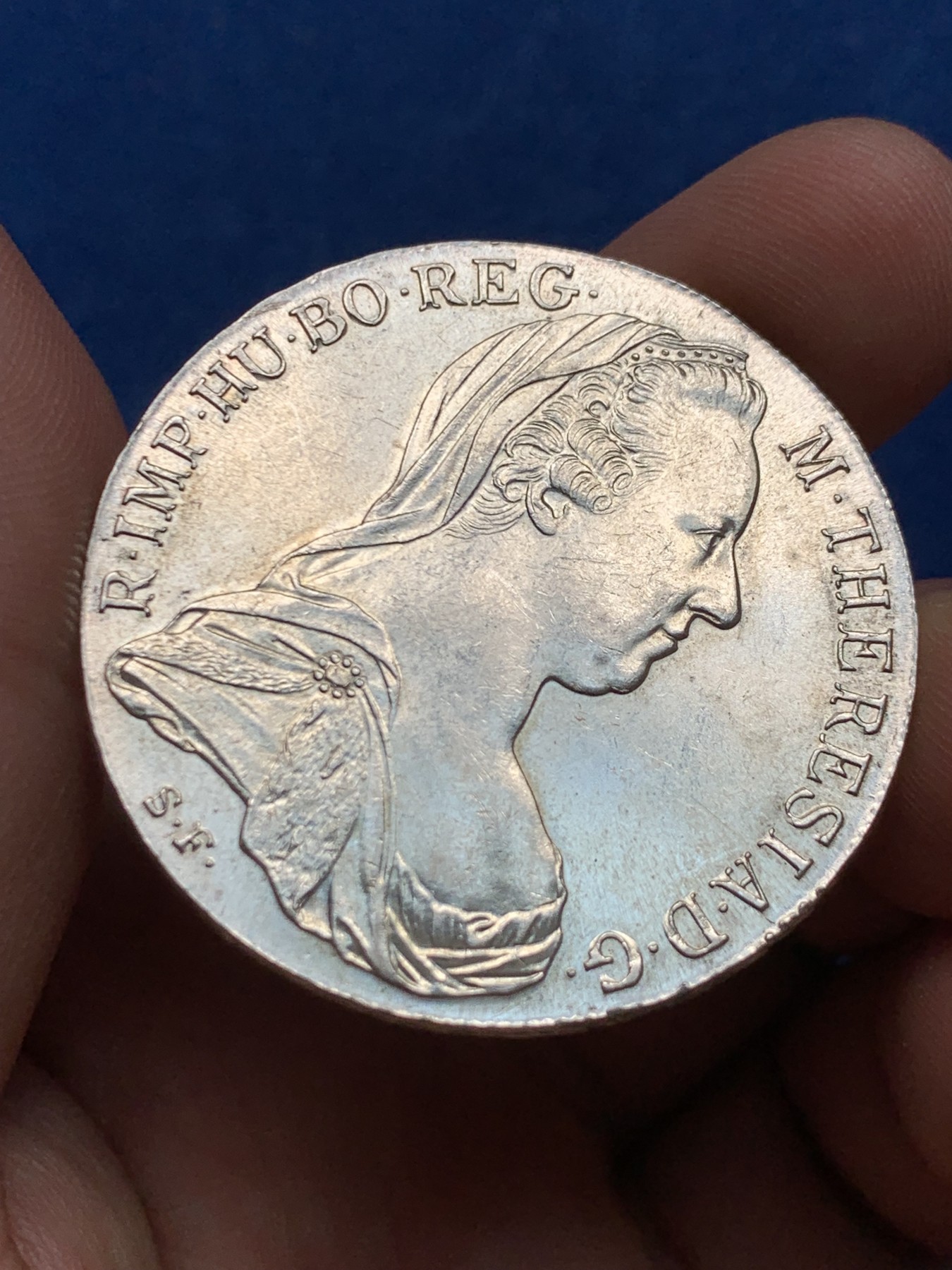 《竞宝斋》第261场-周日，周一，周二 3场连拍 (全场包邮) 奥地利 后铸 玛丽亚特蕾莎泰勒 银币