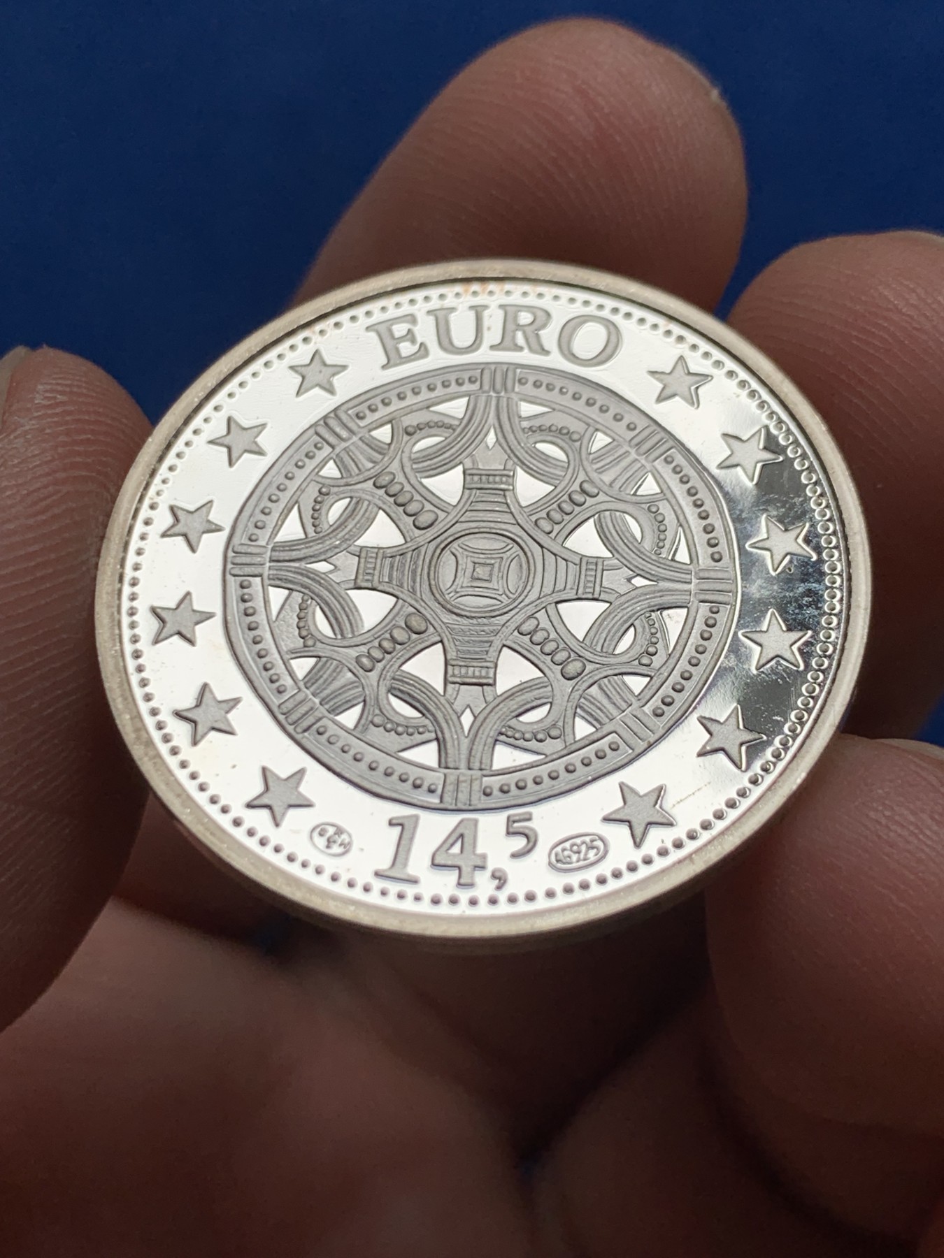 《竞宝斋》第261场-周日，周一，周二 3场连拍 (全场包邮) 挪威2000年人体艺术14.5欧元少见银币