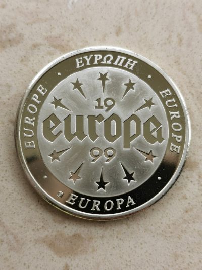 道一币馆币章第五十七场 - 欧洲1999年千禧年纪念铜章