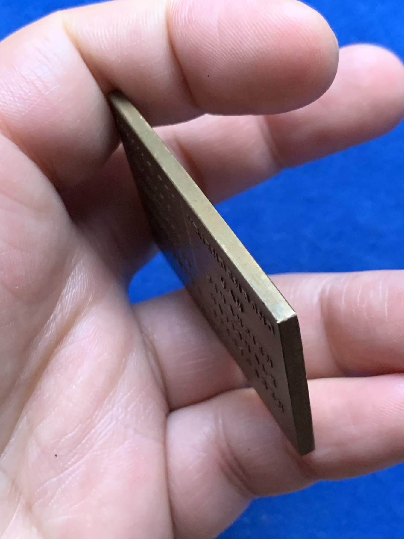 《竞宝斋》第262场-周日，周一，周二 3场连拍 (全场包邮) 法国1961体育部铜章 35.4*50.8mm 44.87克