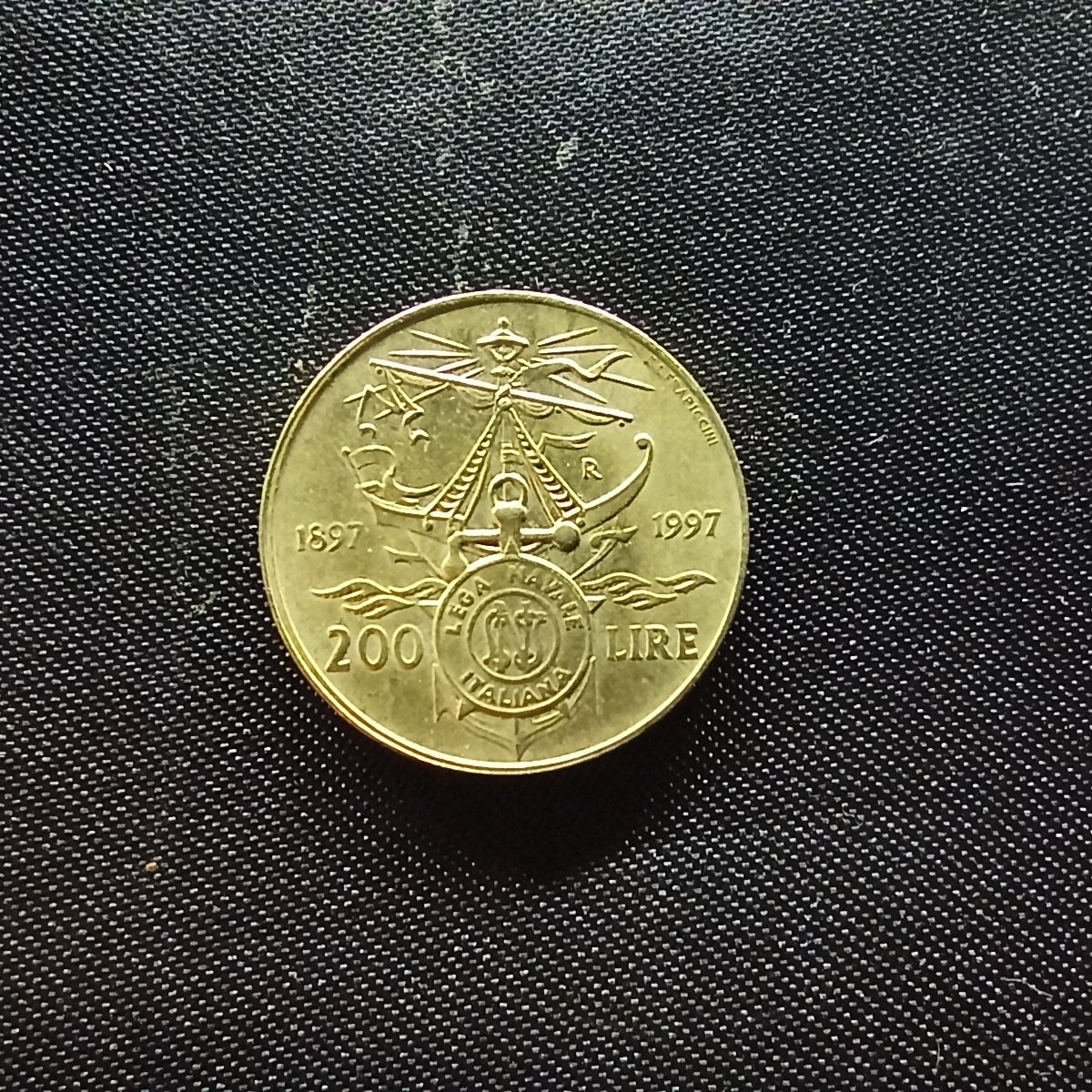 邮泉阁限时拍卖第四场 意大利硬币专场 意大利1997年200里拉纪念币