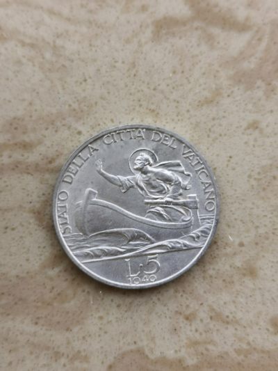 道一币馆币章第五十七场 - 梵蒂冈1940年5里拉银币