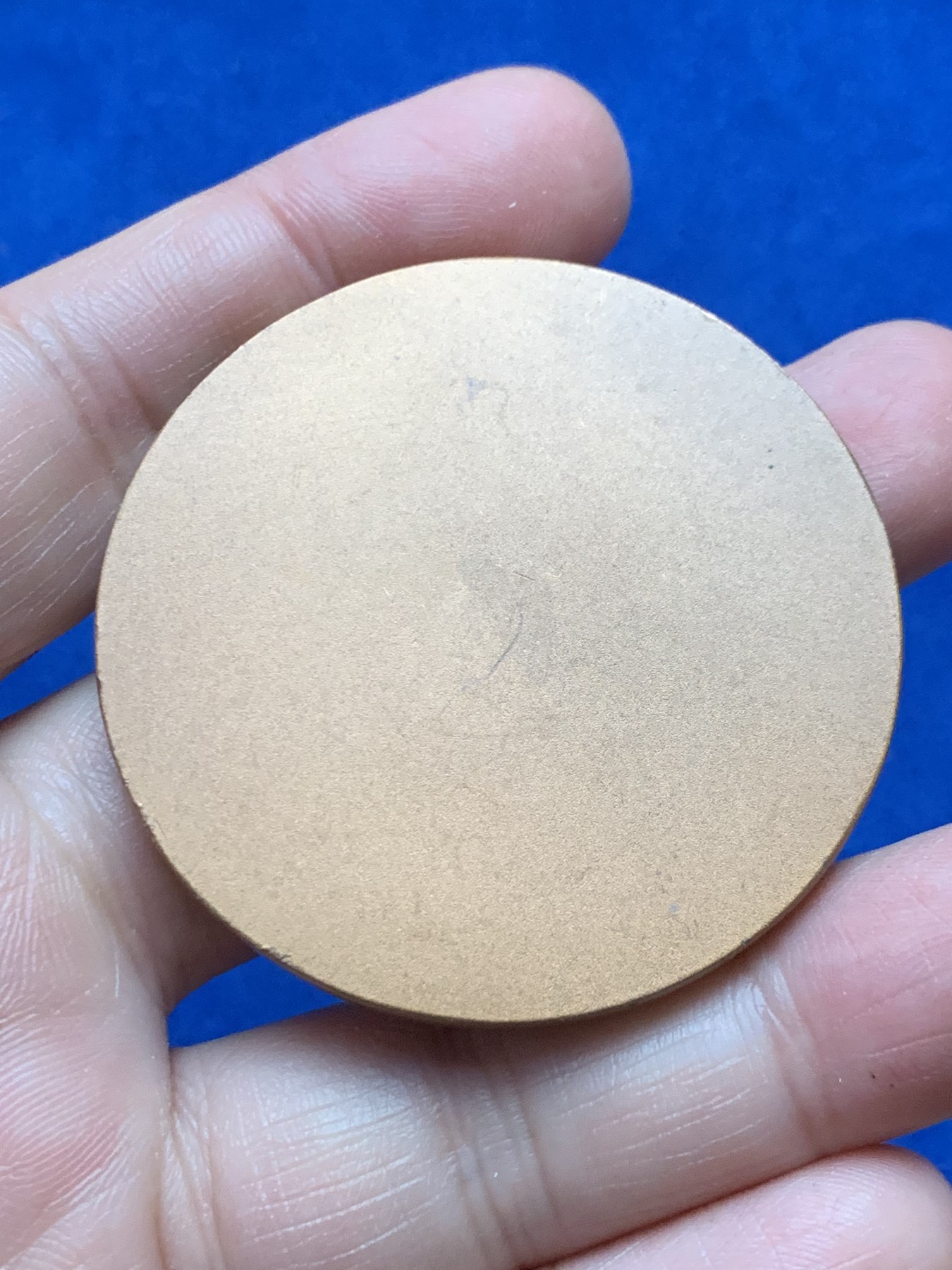 《竞宝斋》第262场-周日，周一，周二 3场连拍 (全场包邮) 法国滚球联合会铜章 64.48克 50.2mm