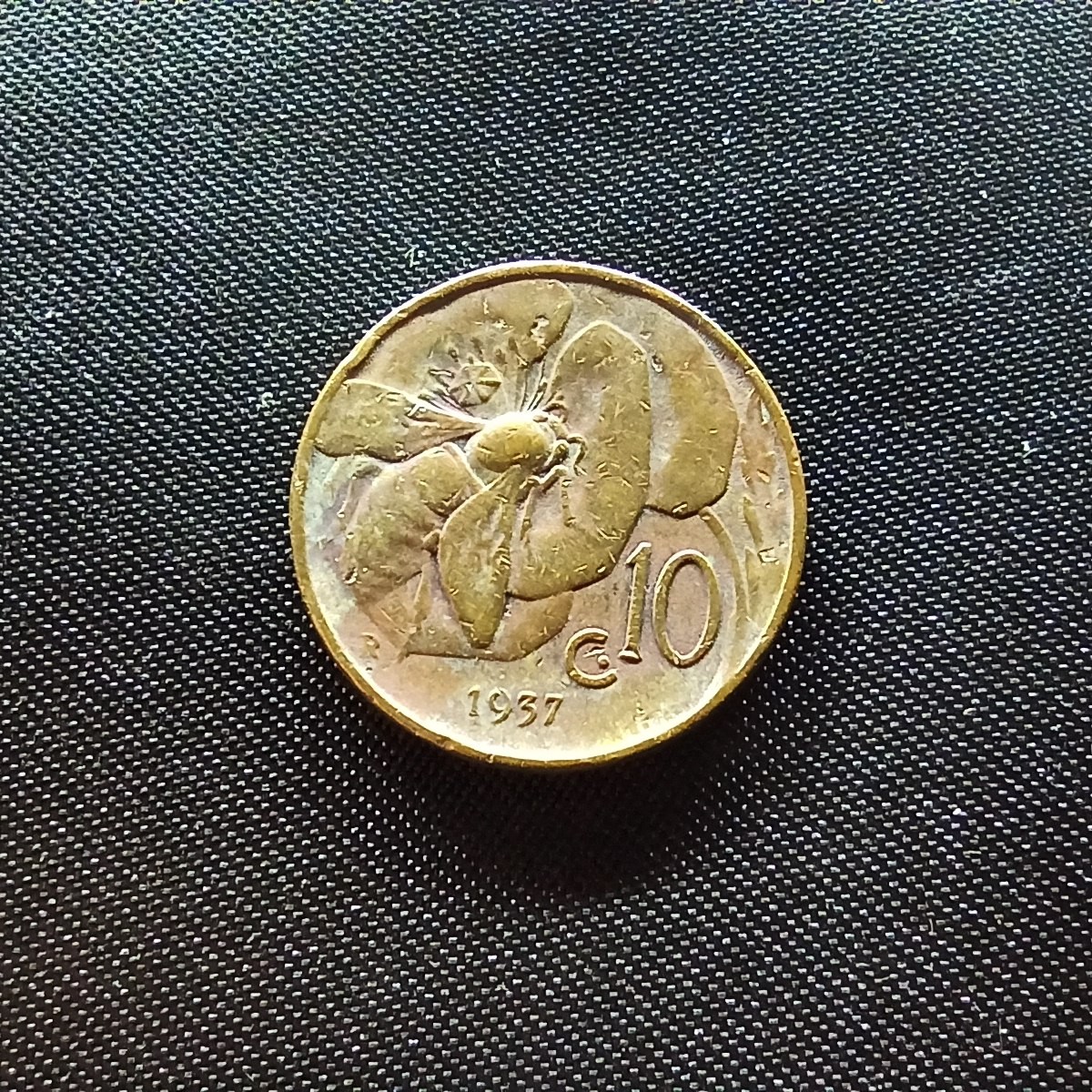 邮泉阁限时拍卖第四场 意大利硬币专场 意大利王国1937年10分