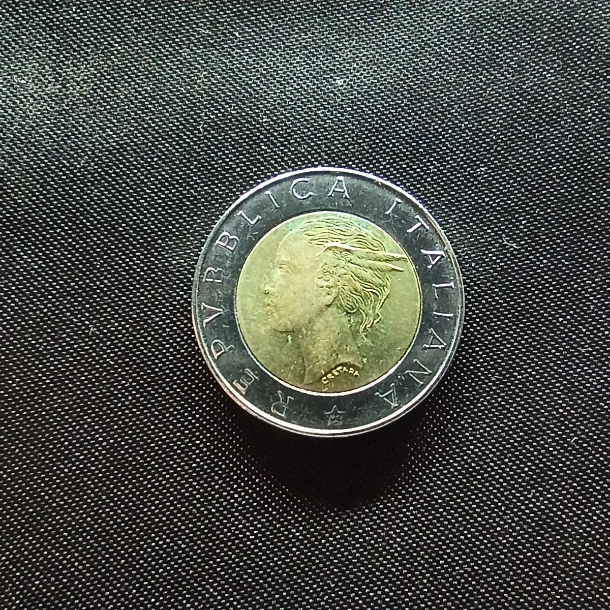 邮泉阁限时拍卖第四场 意大利硬币专场 意大利1998年500里拉纪念币