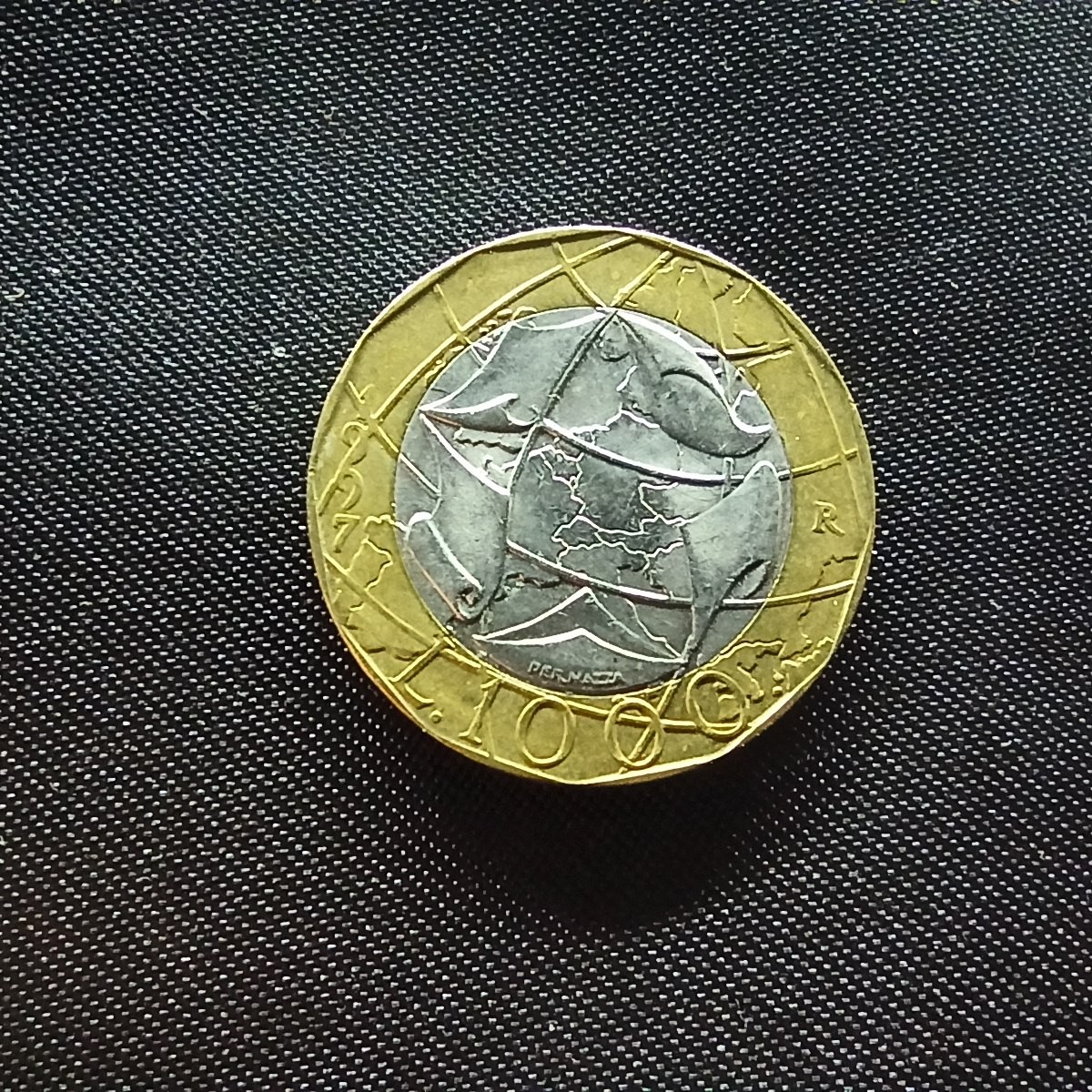 邮泉阁限时拍卖第四场 意大利硬币专场 意大利1997年1000里拉