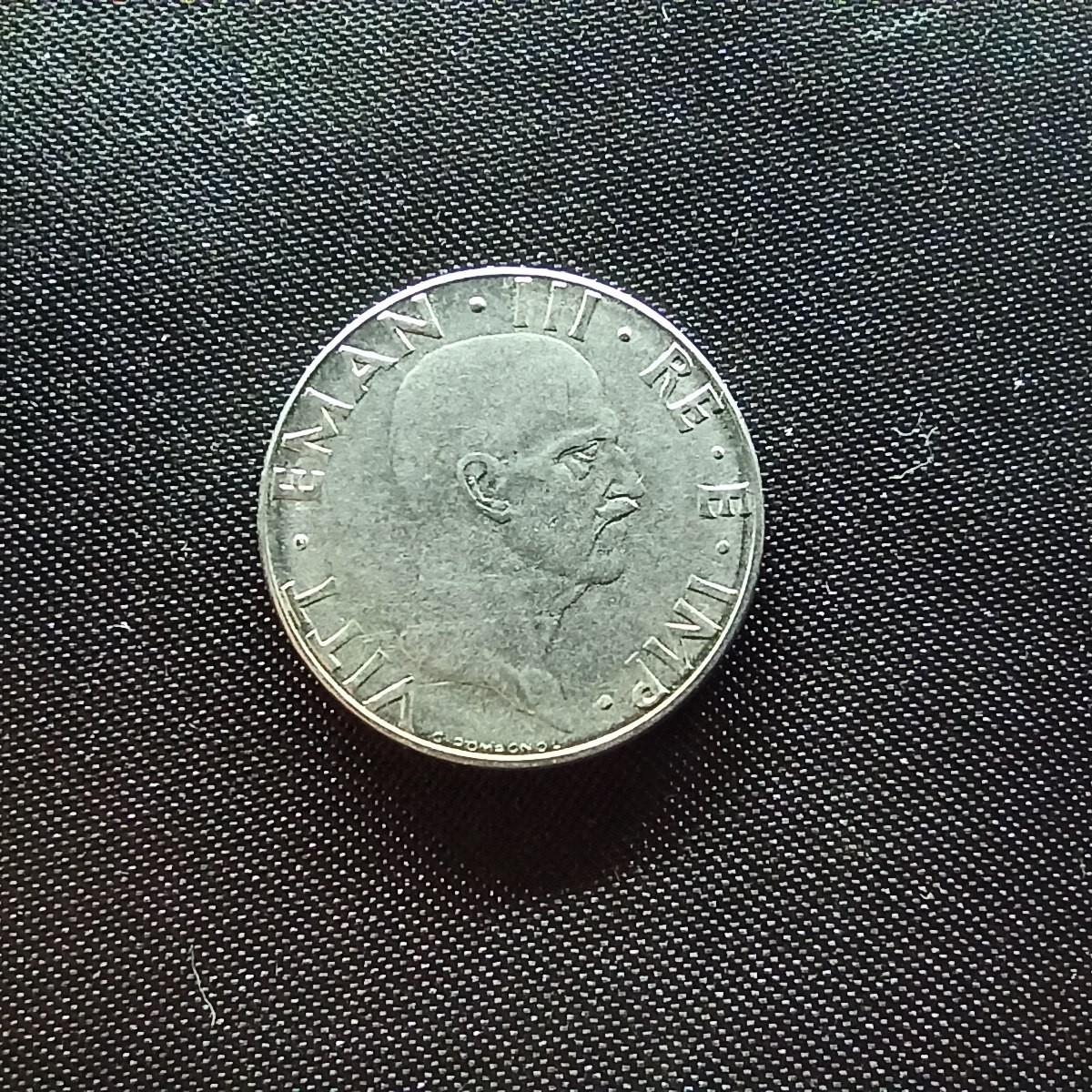 邮泉阁限时拍卖第四场 意大利硬币专场 二战意大利1939年50分年号ⅹⅴⅡ无磁