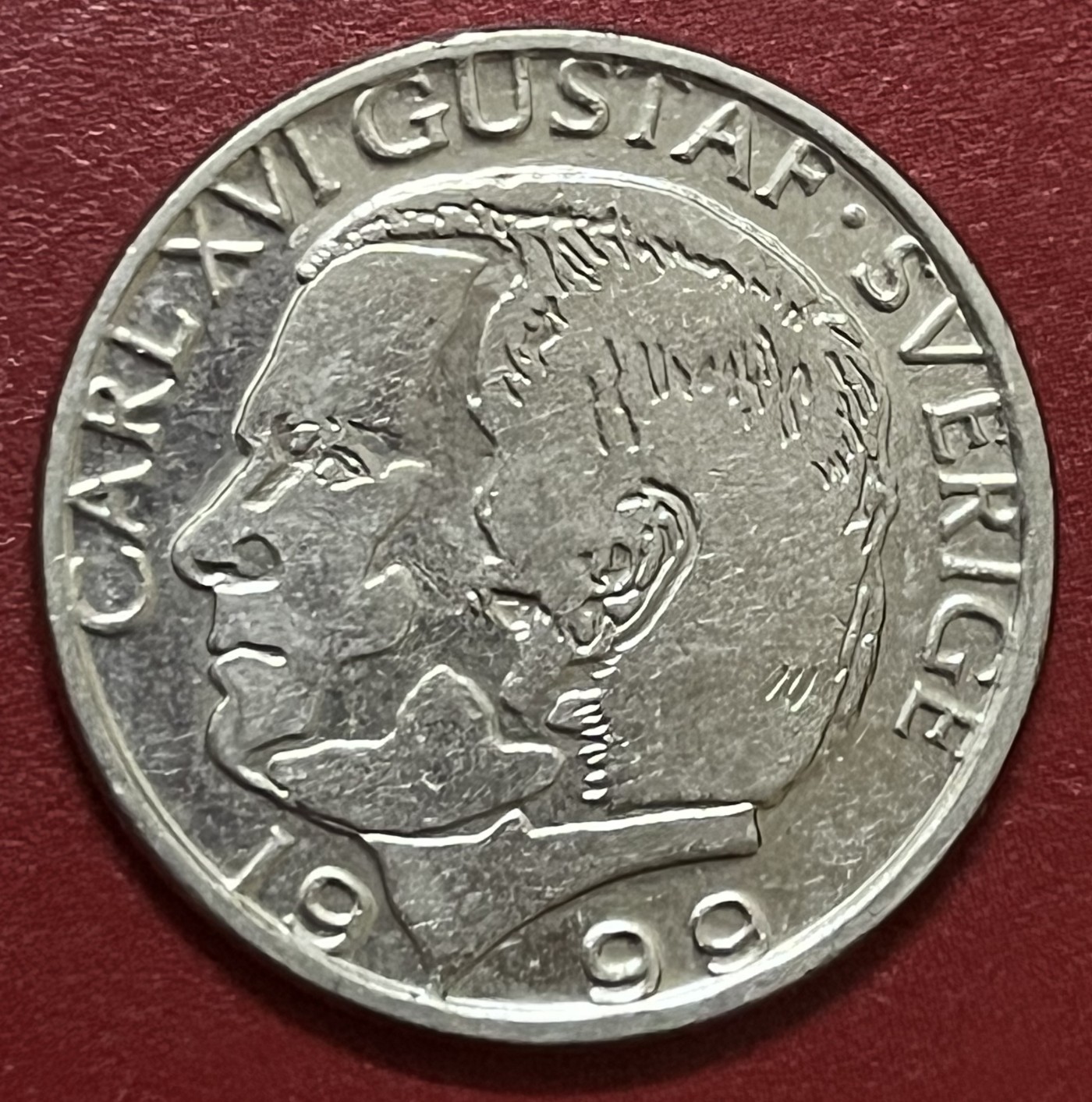 神仙姐姐散币好品专场第三十四期（无佣金满邮自动发出 1999年瑞典1克朗