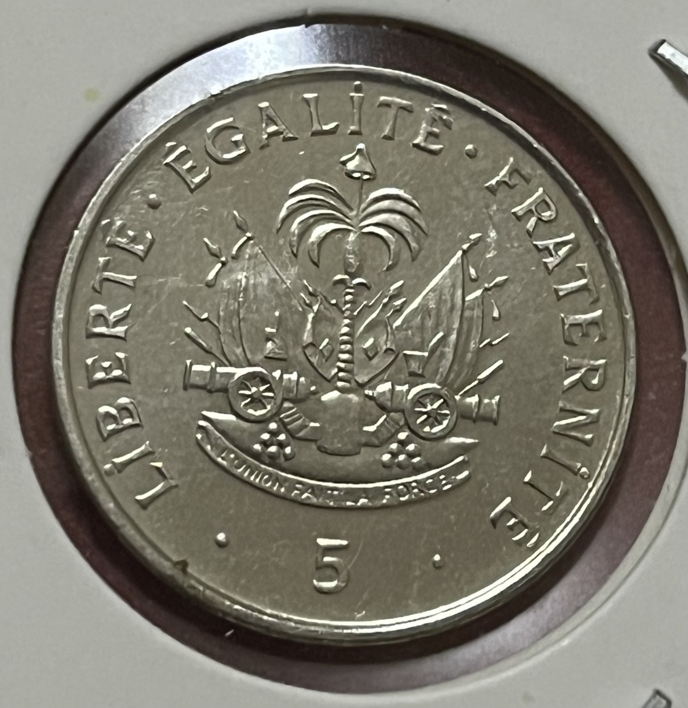 神仙姐姐散币好品专场第三十四期（无佣金满邮自动发出 1995年海地5分