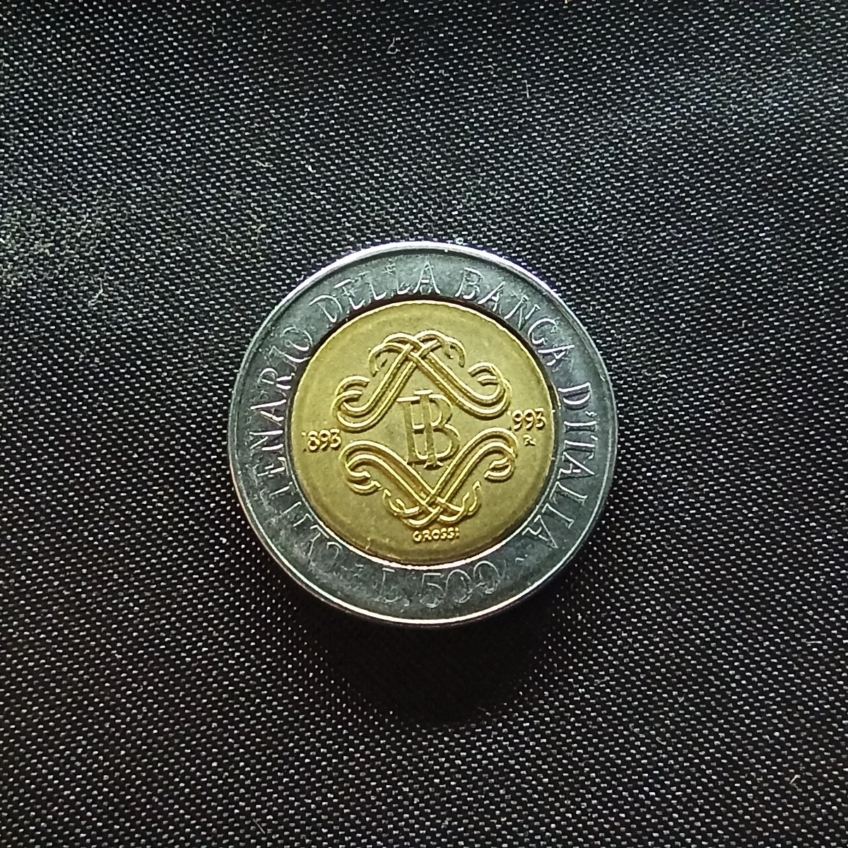邮泉阁限时拍卖第四场 意大利硬币专场 意大利1993年500里拉纪念币