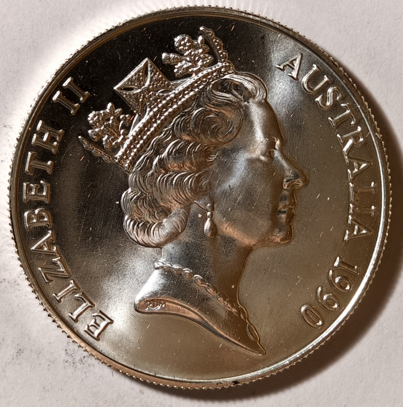 紫瑗钱币——第342期拍卖 澳大利亚 1990年 西澳大利亚 10元 20克 0.925银 UNC