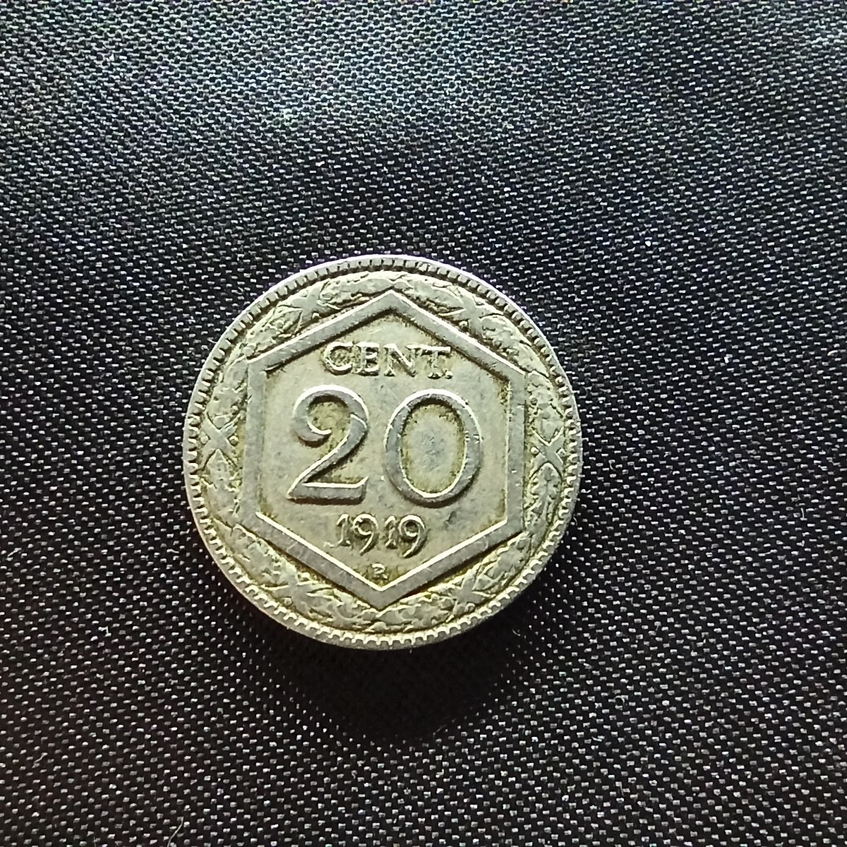 邮泉阁限时拍卖第四场 意大利硬币专场 意大利王国1919年20分