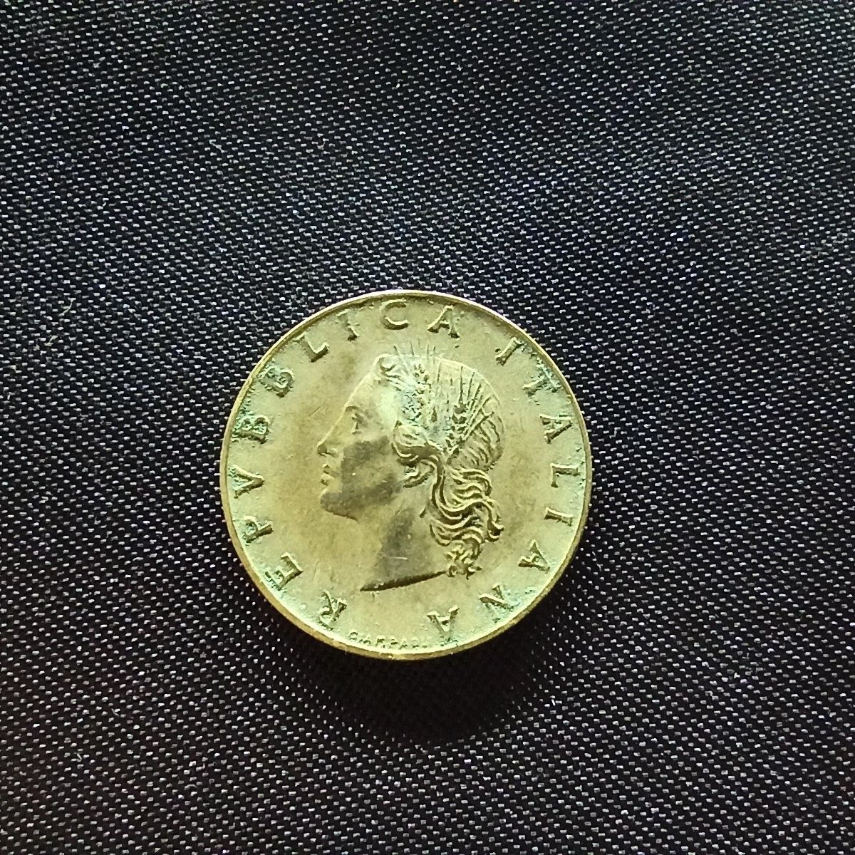 邮泉阁限时拍卖第四场 意大利硬币专场 意大利1957年20里拉宽7版