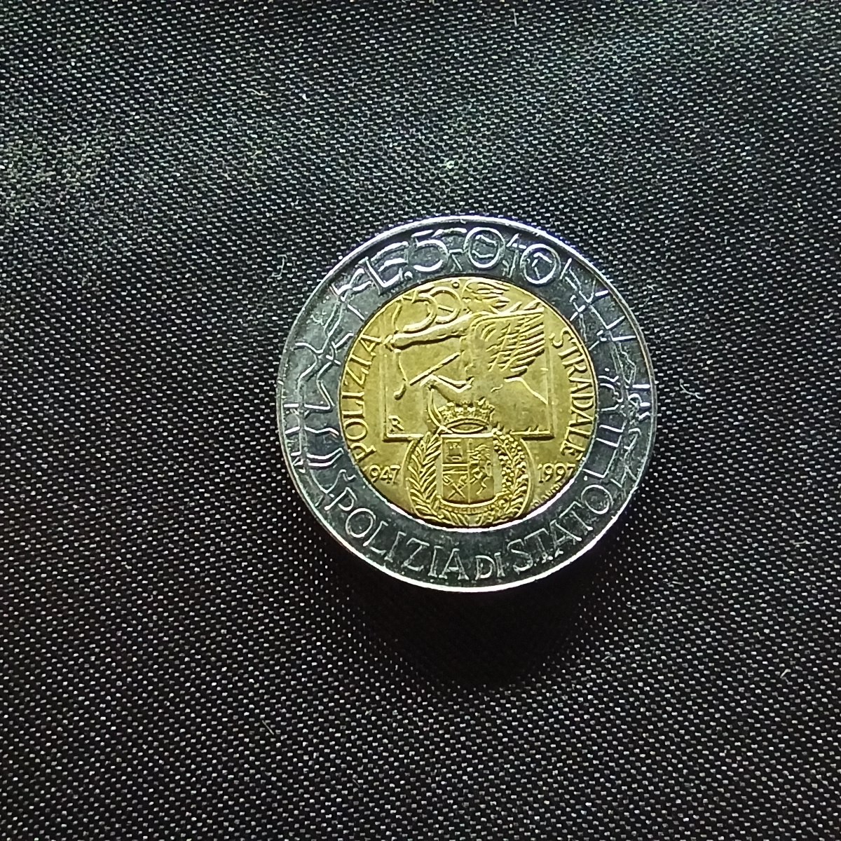 邮泉阁限时拍卖第四场 意大利硬币专场 意大利1997年500里拉纪念币