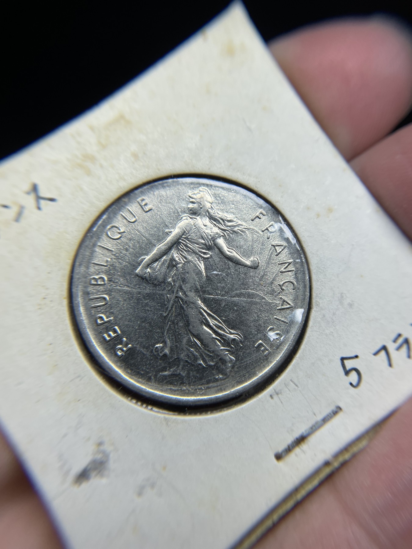 2024年集古藏今外币拍卖第五期-第5场—（总第45拍） 1970年法国5法郎