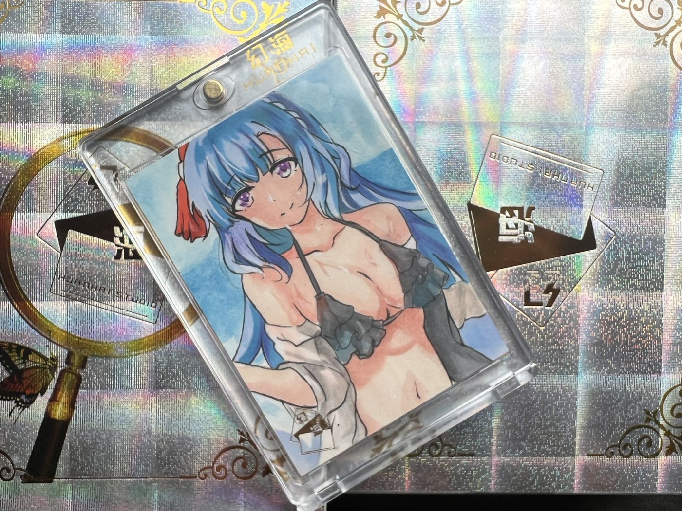 【随心卡拍】收藏卡拍卖【第17期】 【手绘卡】SGY卡牌 幻海系列 自制卡