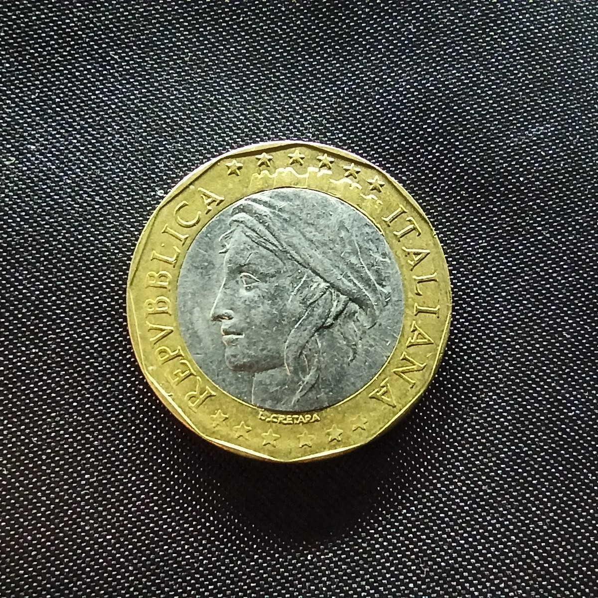 邮泉阁限时拍卖第四场 意大利硬币专场 意大利1997年1000里拉