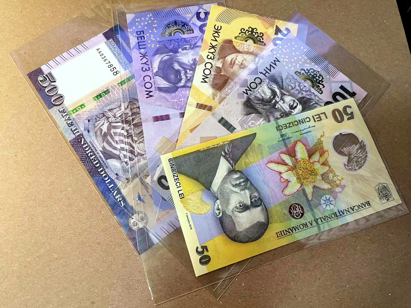 【Blue Auction】✨世界纸币精拍第466期【精】 【一组5张】多国纸币一组 全新UNC