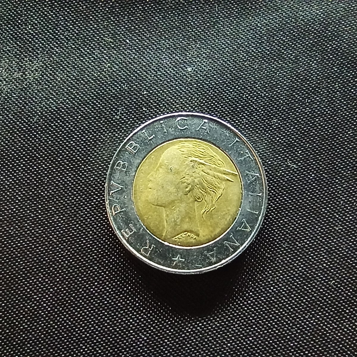 邮泉阁限时拍卖第四场 意大利硬币专场 意大利1997年500里拉纪念币