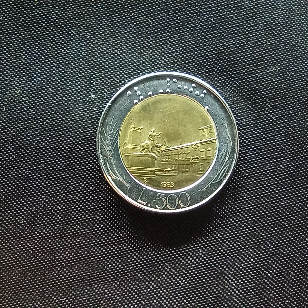 邮泉阁限时拍卖第四场 意大利硬币专场 意大利1983年500里拉