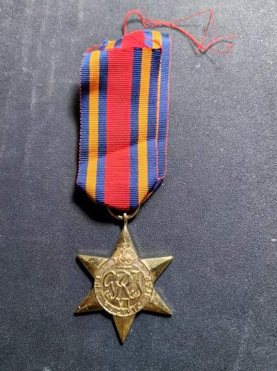 盛世勋华——号角文化勋章邮票专场拍卖第178期 - 英国二战太平洋之星 极少见品种 绶带为缅甸之星