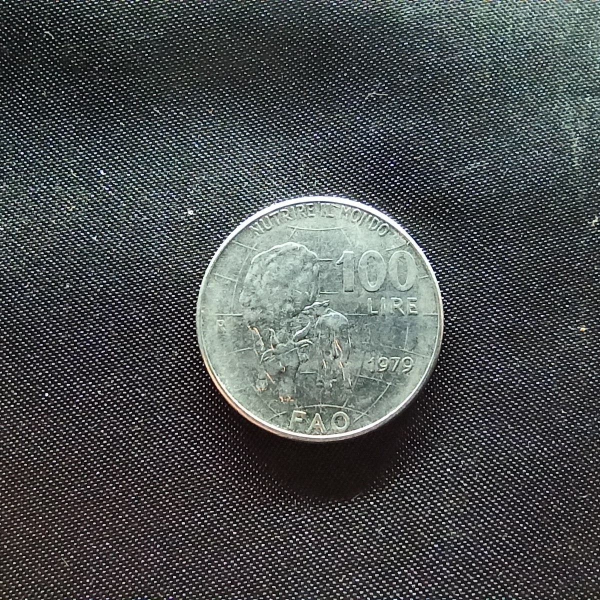 邮泉阁限时拍卖第四场 意大利硬币专场 意大利1979年100里拉纪念币