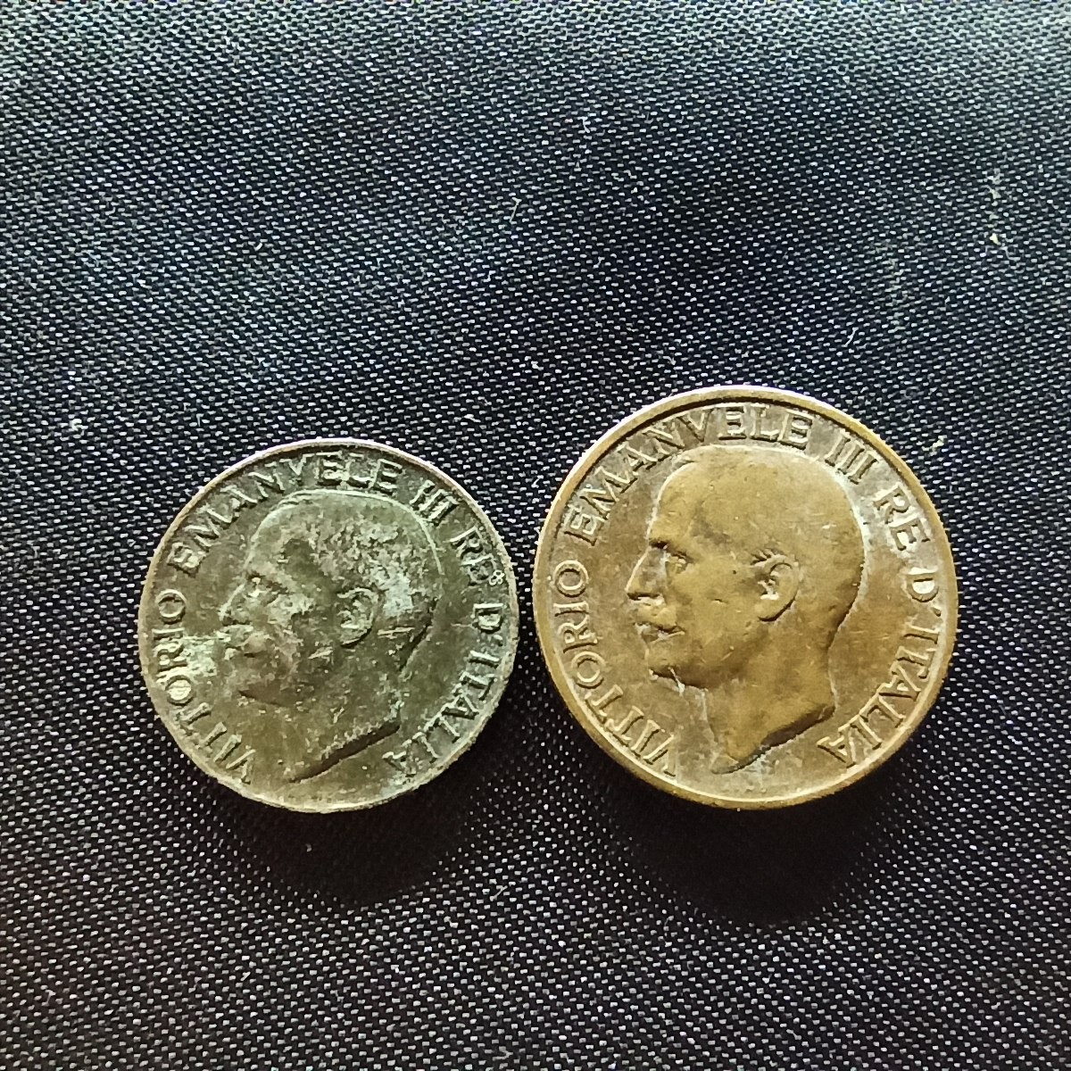 邮泉阁限时拍卖第四场 意大利硬币专场 意大利王国1930年5分10分2枚