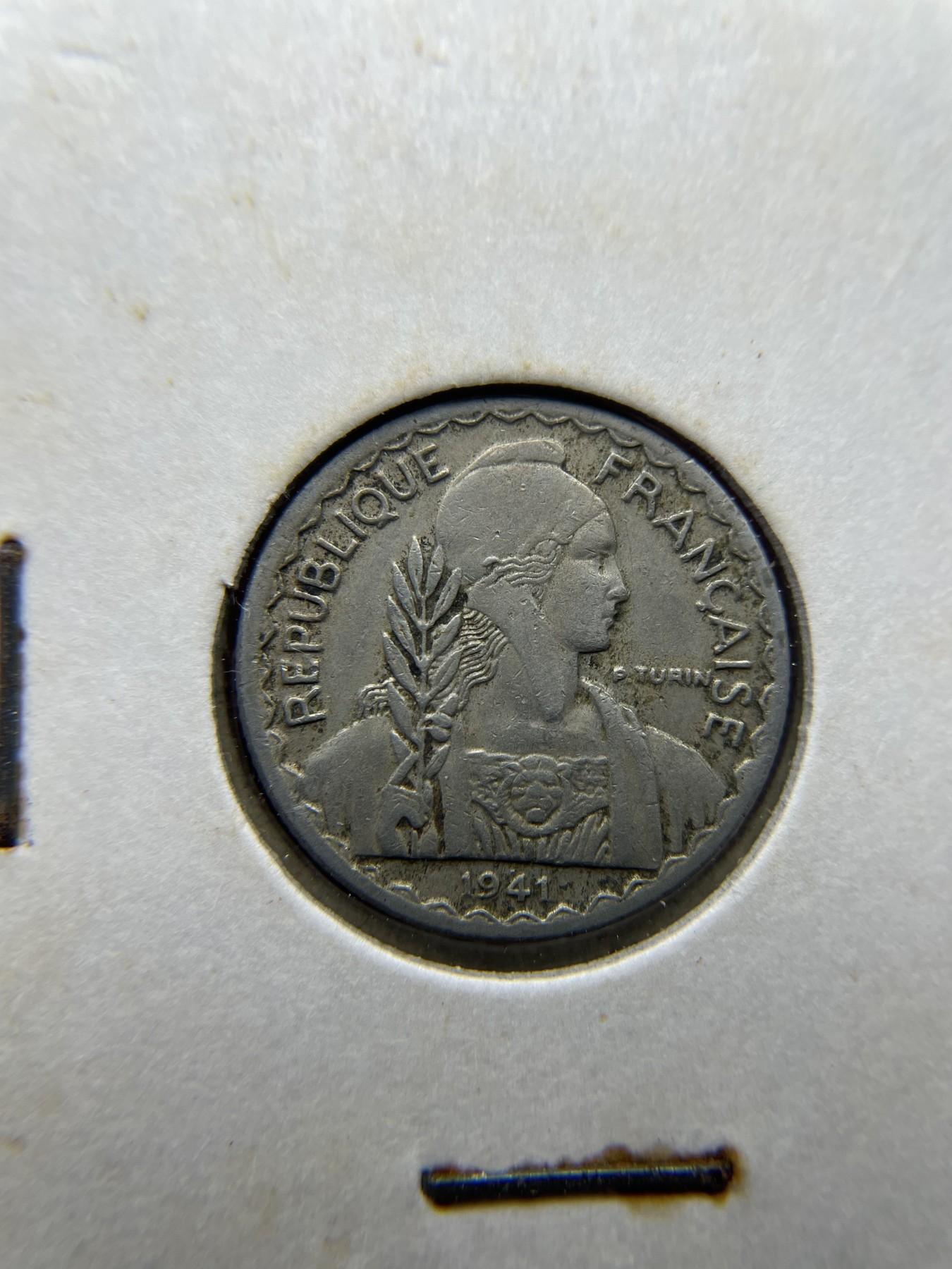 2024年集古藏今外币拍卖第五期-第5场—（总第45拍） 1941年法属印支10分