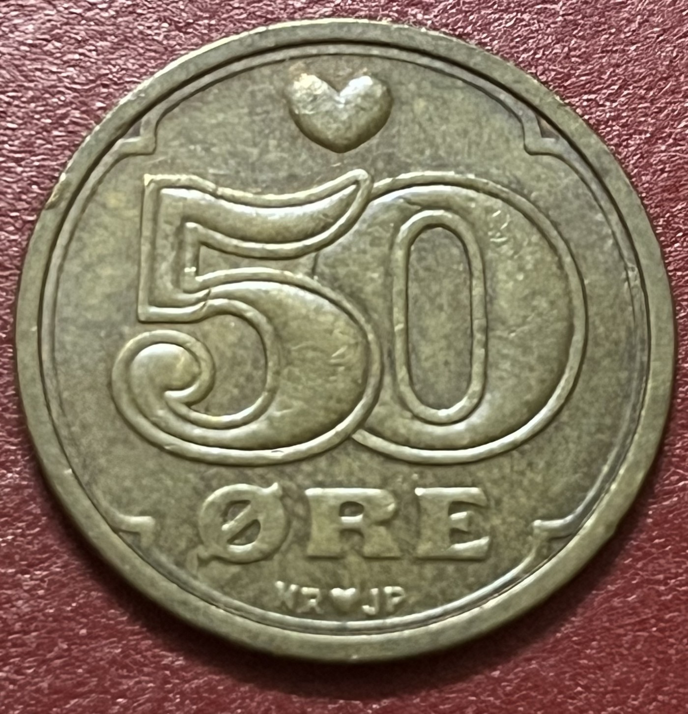 神仙姐姐散币好品专场第三十四期（无佣金满邮自动发出 1989年丹麦50欧尔