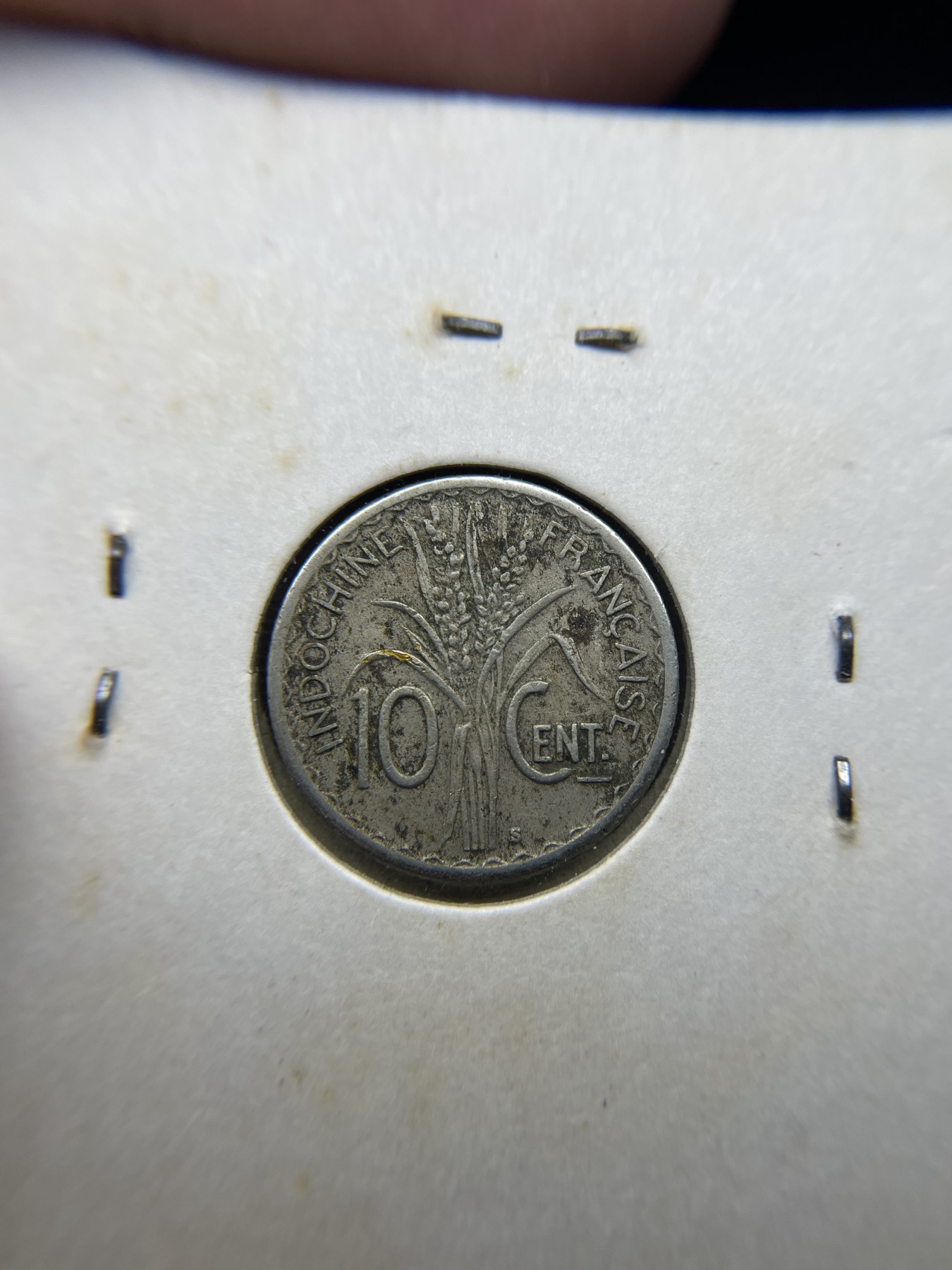 2024年集古藏今外币拍卖第五期-第5场—（总第45拍） 1941年法属印支10分